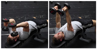 Decline Dumbbell Triceps Extension